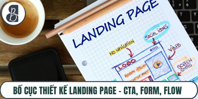 Bố Cục Thiết Kế Landing Page – CTA, Form, Flow Hành Động