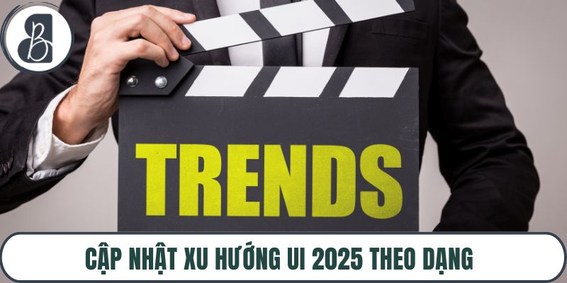 Cập nhật xu hướng UI 2025 theo dạng Glassmorphism
